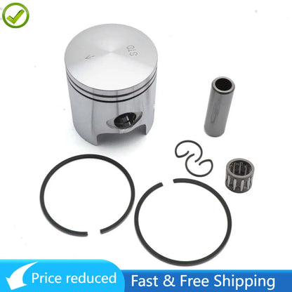 70cc Piston Rings Set 47mm with 12mm/10mm Pin Bearing for Yamaha Jog