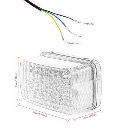 Tail Light ATV Taillight Rear Brake Lamp for Yamaha Grizzly Big Bear
