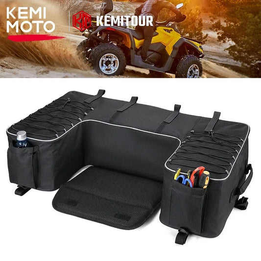 ATV Rear Rack Bag Package Storage Motorcycles Fuel Tank Bag Saddlebag