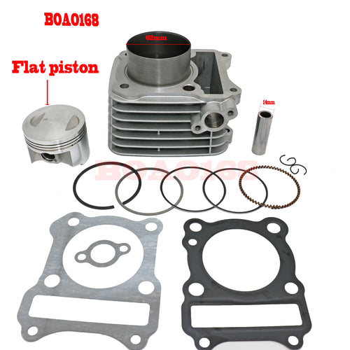 Motorcycle Cylinder Kit 62mm Big Bore For SUZUKI GS125 GN125 EN125