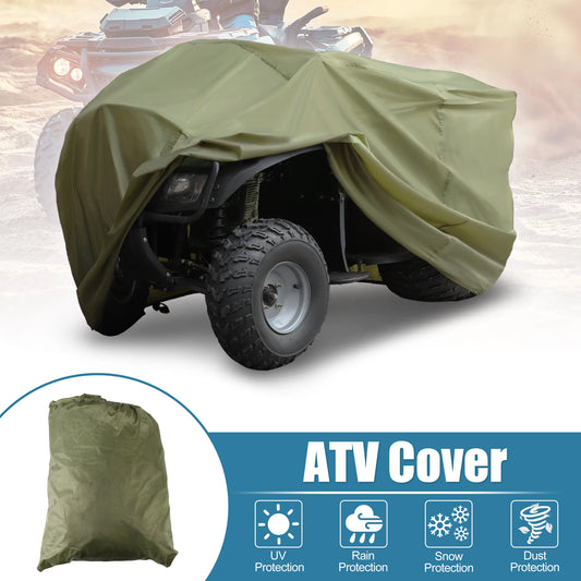 Uxcell ATV Cover 190T-PU Waterproof for Polaris Honda Yamaha Outdoor