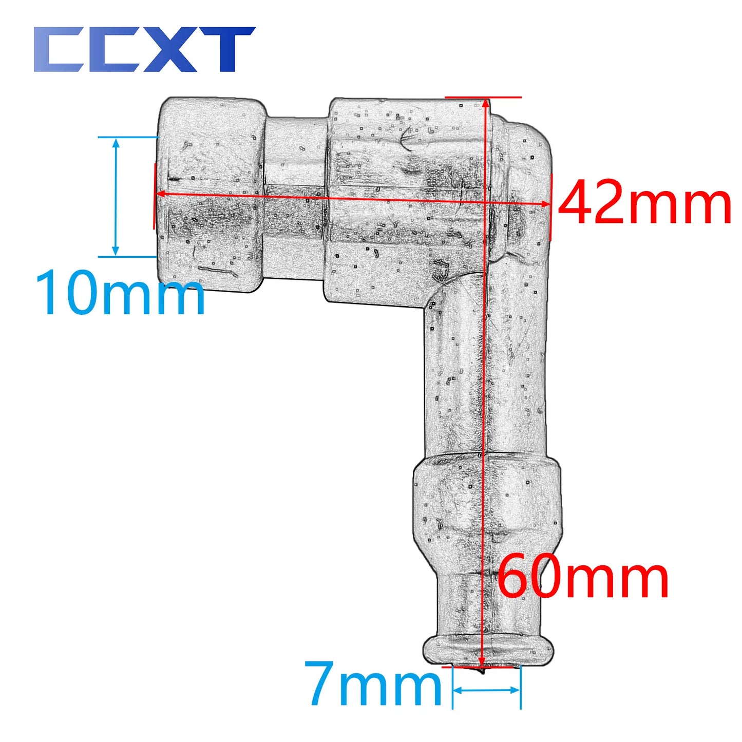 Motorcycle Scooter ATV Dirt Bike Modified Rubber Lgnition Spark Plug