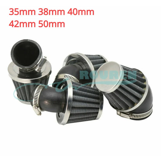 35mm 38mm 42mm 50mm Bent Angled Air Filter Cleaner For HONDA CRF SSR