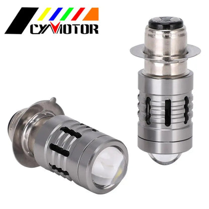 ATV LED Headlight Bulb P15D For YAMAHA YFM Big Bear Warrior YFP