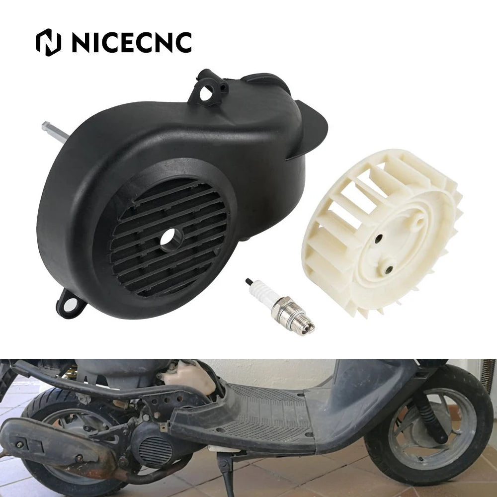 Motorcycle Air Engine Complete Cooling Fan Shroud For Polaris E-Ton