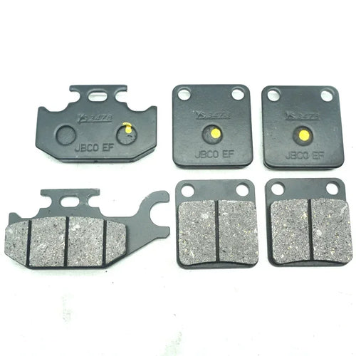 Motorcycle Front Rear Brake Pads For YAMAHA YFM400FAH Kodiak 4WD Auto