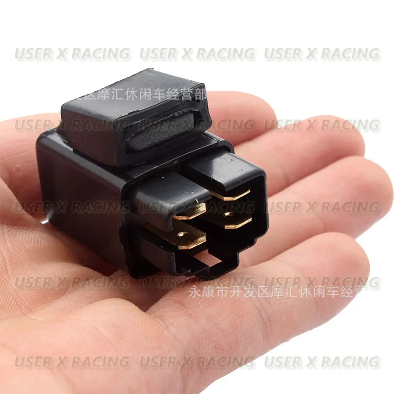 USERX Universal Motorcycle Starter Relay Solenoid for Yamaha YFM350