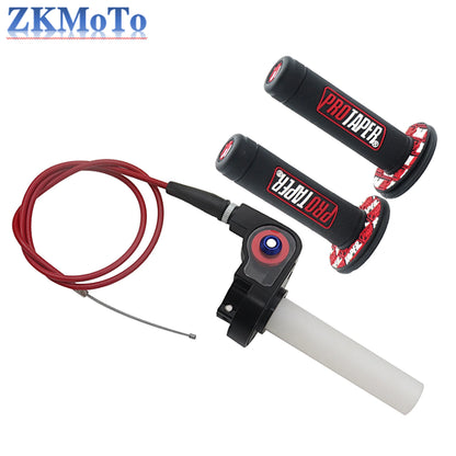 Motorcycle ATV 6 Color 980mm Throttle Cable Accelerator Throttle Crank