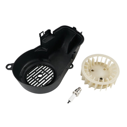 Motorcycle Air Engine Complete Cooling Fan Shroud For Polaris E-Ton