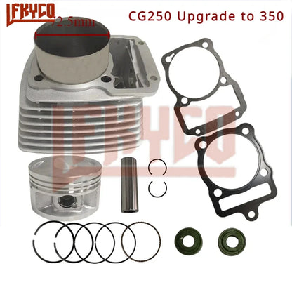 Motorcycle Accessories 72.5mm Engine Parts Cylinder Piston Kit 350CC