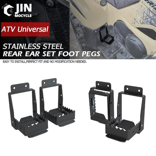 New ATV Rear Set Foot Pegs For Suzuki KingQuad 400 /500 /750 For