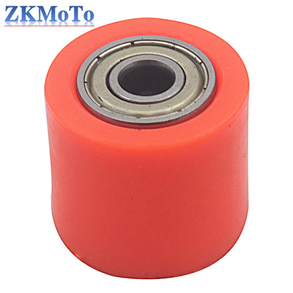 Motorcycle ATV 8/10mm Drive Chain Pulley Roller Slider Tensioner Wheel