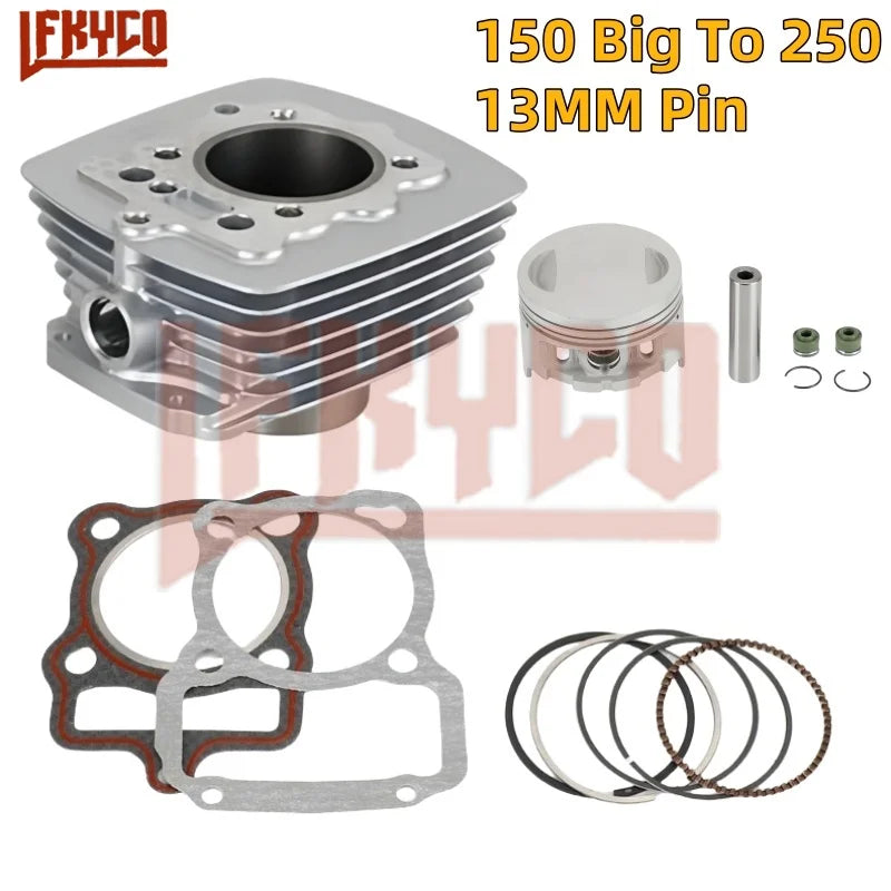 Motorcycle Accessories 65.5mm Engine Parts Cylinder Piston 13mm Pin