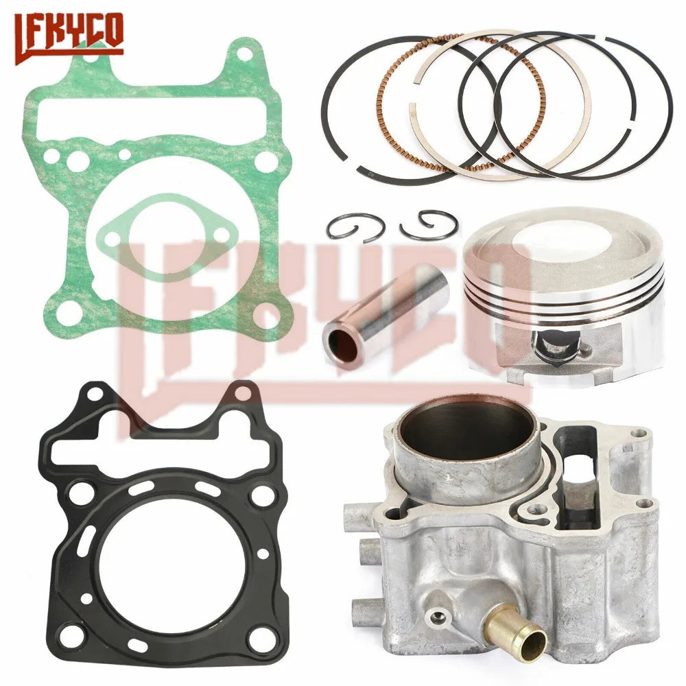 Motorcycle 58mm Engine Cylinder Upgrade 150CC Piston Gasket Kit Motor