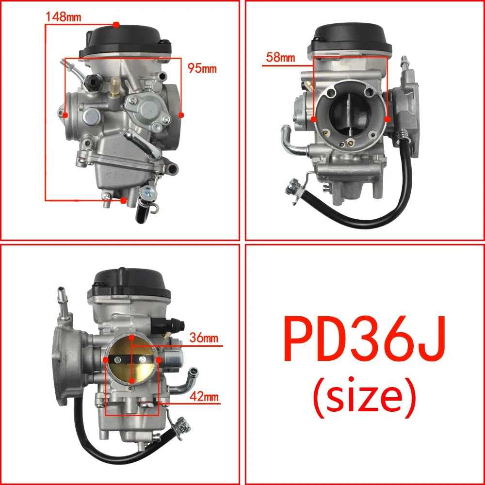 36mm Carburetor PD36J Carburador for QUAD ATV KFX 400 KFX400 2003-2006