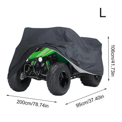 For For ATVs Car Cover All Weather Protection Dustproof Atv Cover Waterproof Car Cover Vehicle Covers Sturdy Quad Cover For