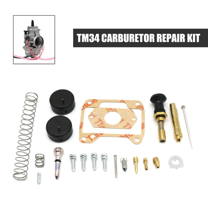 For Mikuni TM24 28 30 32 34mm Carb Carburetor Repair Rebuild Motocross