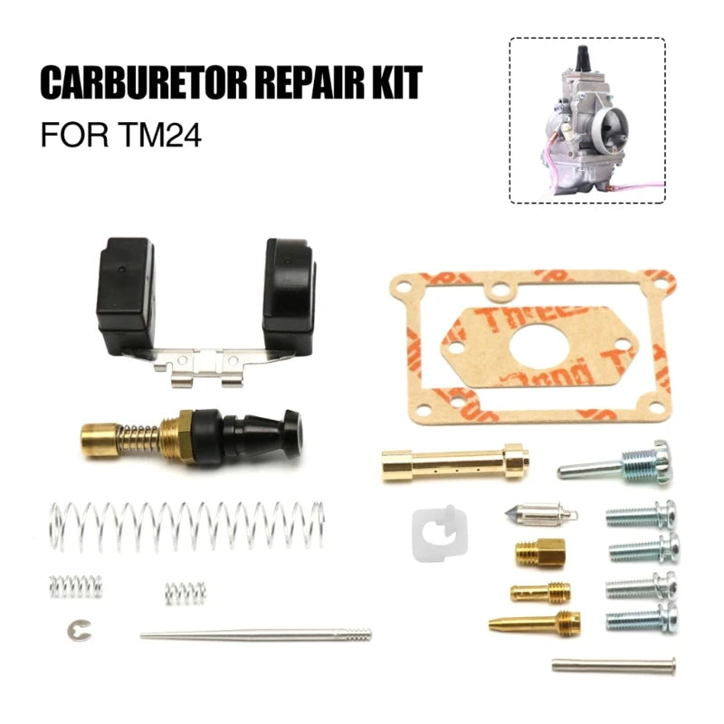 For Mikuni TM24 28 30 32 34mm Carb Carburetor Repair Rebuild Motocross