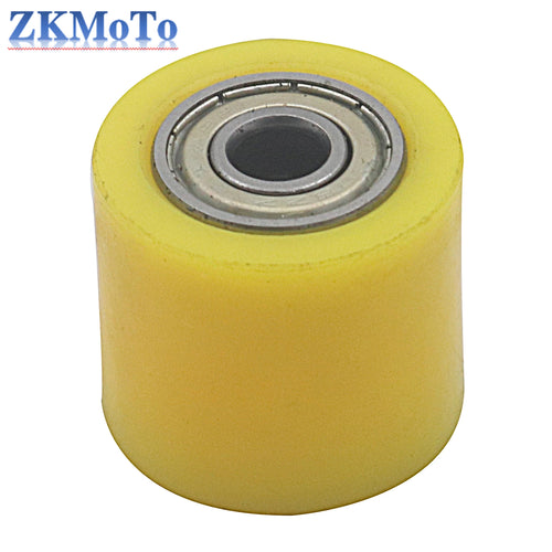 Motorcycle ATV 8/10mm Drive Chain Pulley Roller Slider Tensioner Wheel