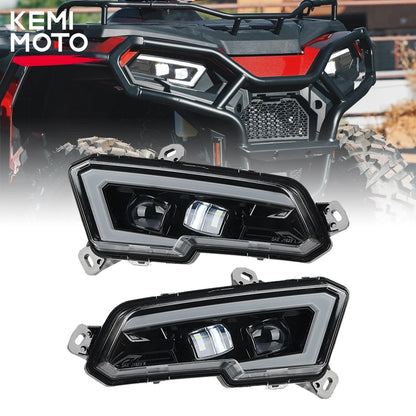 KEMIMOTO #2884859 ATV Front LED Light Middle Headlight Assembly