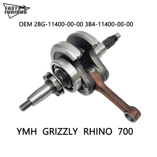 Original YMH GRIZZLY 700 CRANKSHAFT 2BG-11400-00-00 3B4-11400-00-00 YH