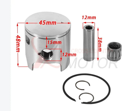 Performance 45mm Big Bore kit For KTM 50CC to 65CC Cylinder Piston