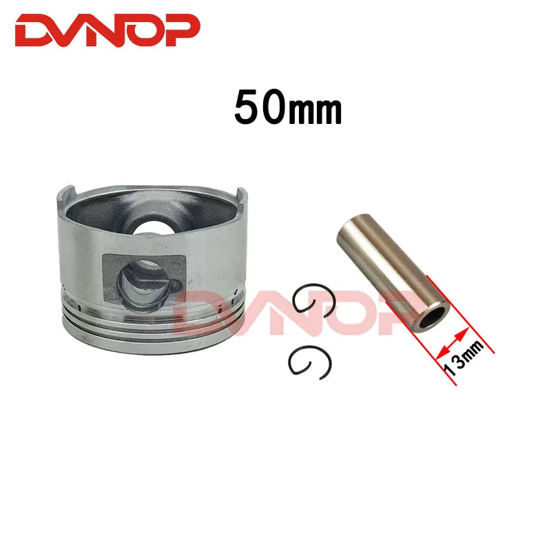 50mm GY6 100cc Chinese Scooter Engine 50mm Big Bore Piston and ring