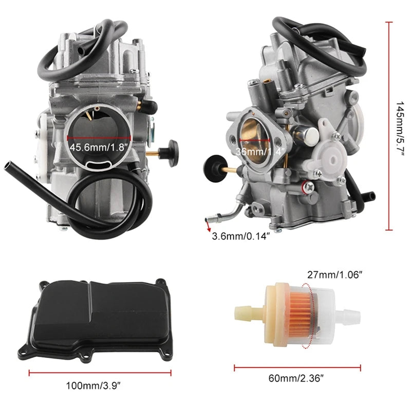 Carburetor Carb For Yamaha Big Bear 350 Warrior 350 Kodiak 400 192-195