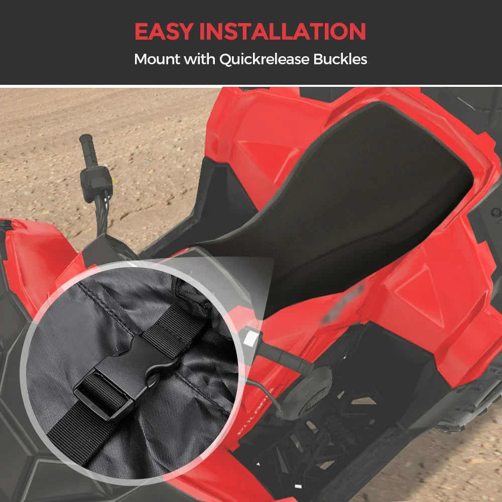 KEMIMOTO ATV Seat Covers Compatible with Sportsman Rancher Foreman