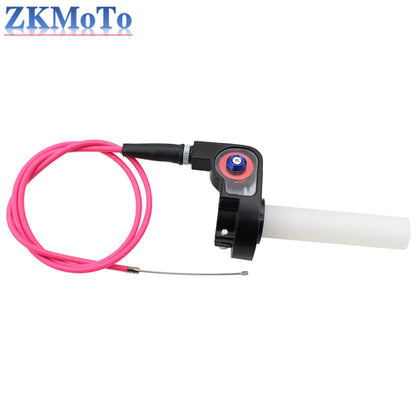 Motorcycle ATV 6 Color 980mm Throttle Cable Accelerator Throttle Crank