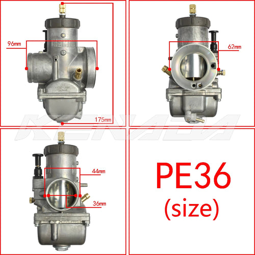 Motorcycle KEIHIN PWK Carburetor 33 34 35 36 38 40 42mm Racing Parts