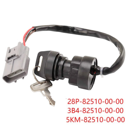 ATV Ignition Switch With 2 Keys for Yamaha Grizzly 660 YFM660 2002 -