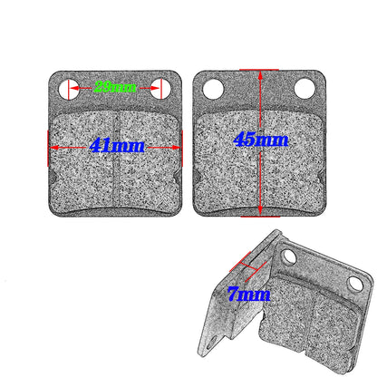 XCMT Motorcycle Accessories Front Brake Pads For YAMAHA ATV Bruin Big