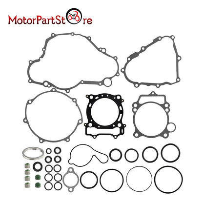 Top & Bottom End Set Complete Engine Cylinder Gaskets Kit Crankcase