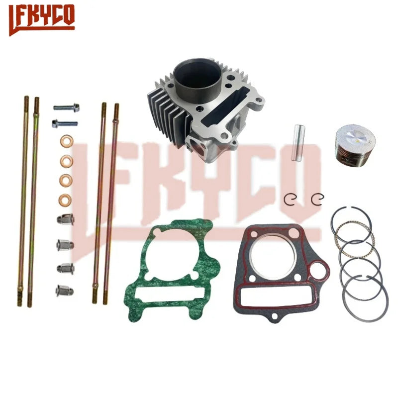 Motorcycle Accessories 52.4mm Engine Parts Cylinder Piston Kit 110CC