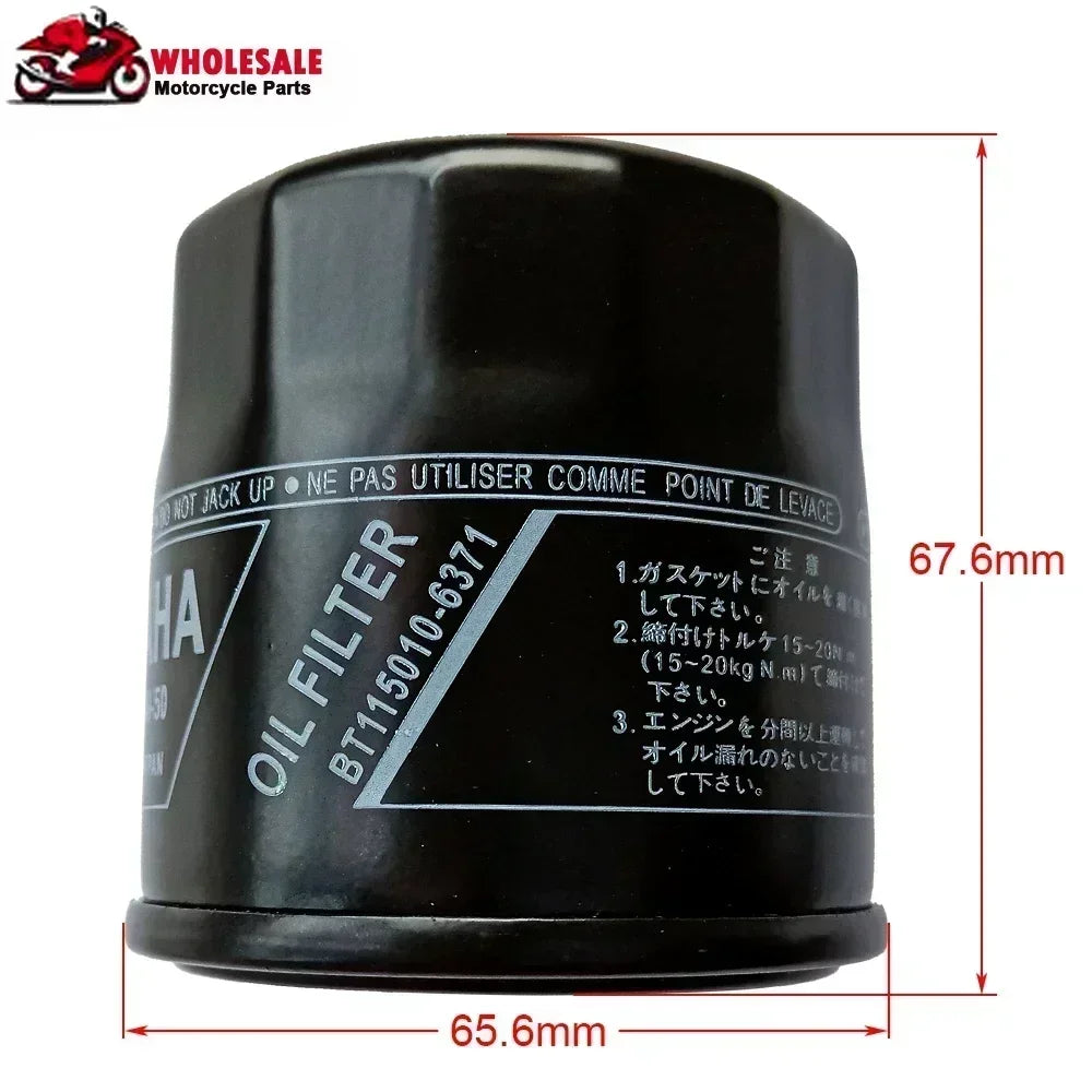 Motorcycle Oil Filter Cleaner For Yamaha ATV YFM450 2018 2019 YFM450K