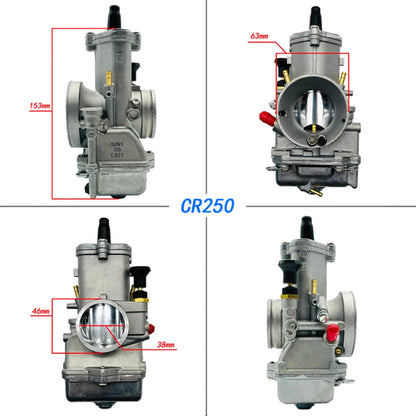 Motorcycle Carburetor MIKUNI TX38 38MM 2T Stroke Motocross 200-350cc