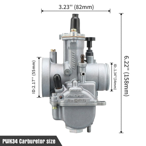 NIBBI 2T 4T PWK Carburetor PWK24/26/28/30/32/34/36/38/40mm Carburetor