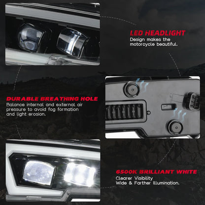 Head Lamps For Scrambler XP 1000 S 2884859 Headlight Compatible with