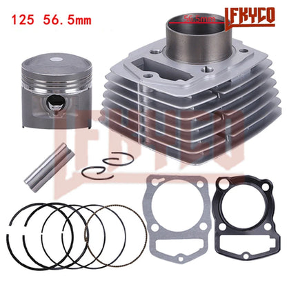 61mm Big Bore for Motorcycle Cylinder Piston Rings Kit for Honda