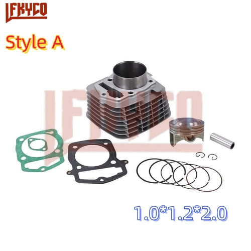 Motorcycle 67mm Engine Cylinder 235CC Piston Gasket Kit Motor for