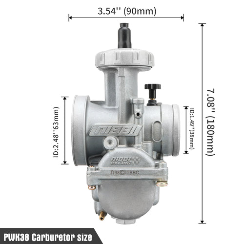 NIBBI 2T 4T PWK Carburetor PWK24/26/28/30/32/34/36/38/40mm Carburetor