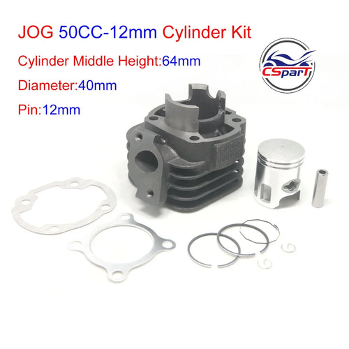 40mm 47mm 48mm 10mm Cylinder Big Bore Kit JOG 50 50CC 70CC 75CC 80CC