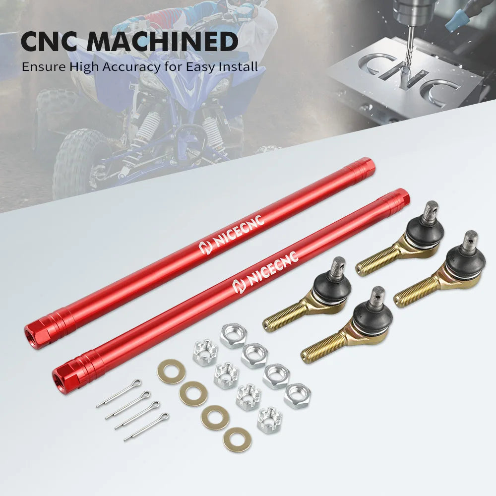 For YAMAHA YFZ450R Ball Joint Tie Rod Ends Kits Accessories NICECNC