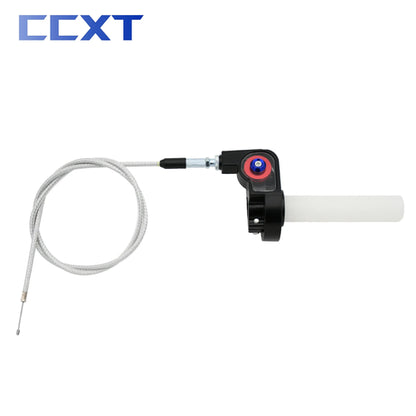 Motorcycle Quick Turn Throttle Grips Handle Grip Throttle Cable 980mm