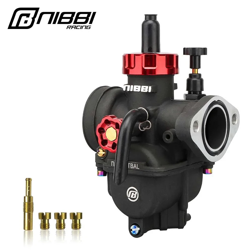 NIBBI 2T 4T Carburetor PE17 19 22 24 26 28mm Flange  Motorcycle racing