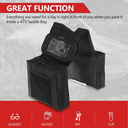 Multifunctional ATV UTV Tank Top Saddle Bag Hanging Storage Bag for