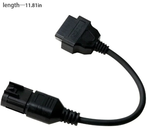 NEW NOBD OBD2 To 8 Pin Diagnostic Adapter ATV Motorcycle Connection