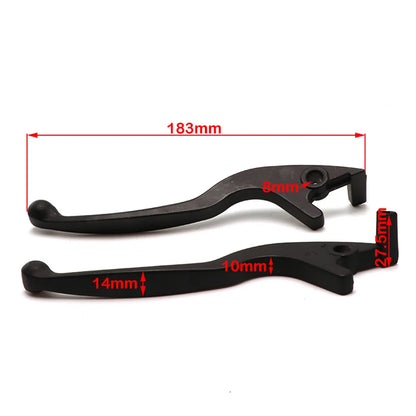 1 Pcs Black Hydraulic Brake Handle Lever Left / Right Side For Chinese