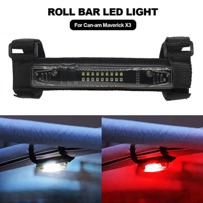 For Can-am Maverick X3 Universal Roll Bar LED Light UTV ATV For